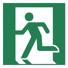 emergency exit symbol