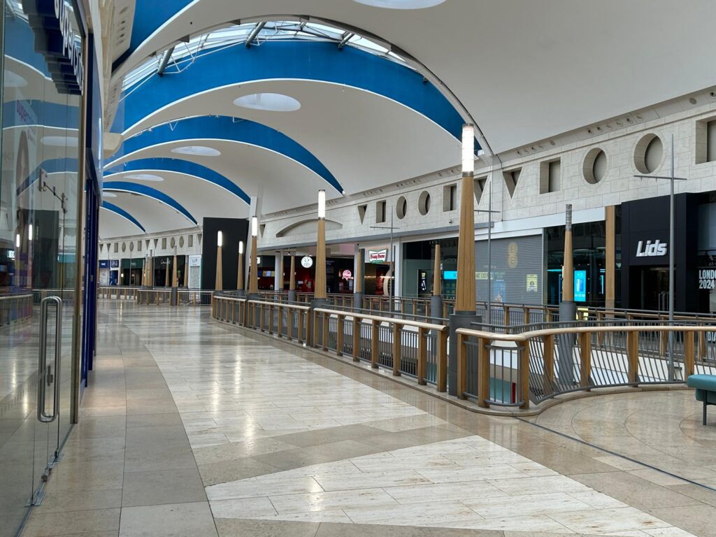 Lighting by Trojan at Bluewater Shopping Centre