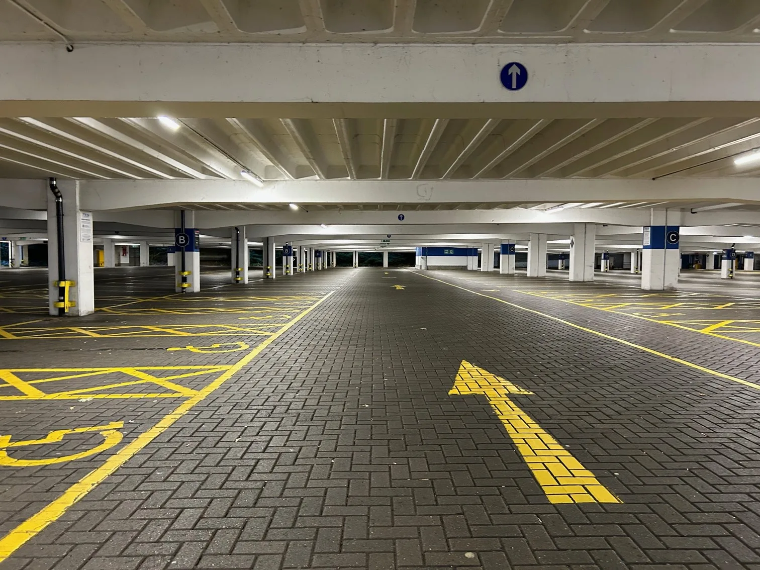 Brent Cross Shopping Centre car park lighting