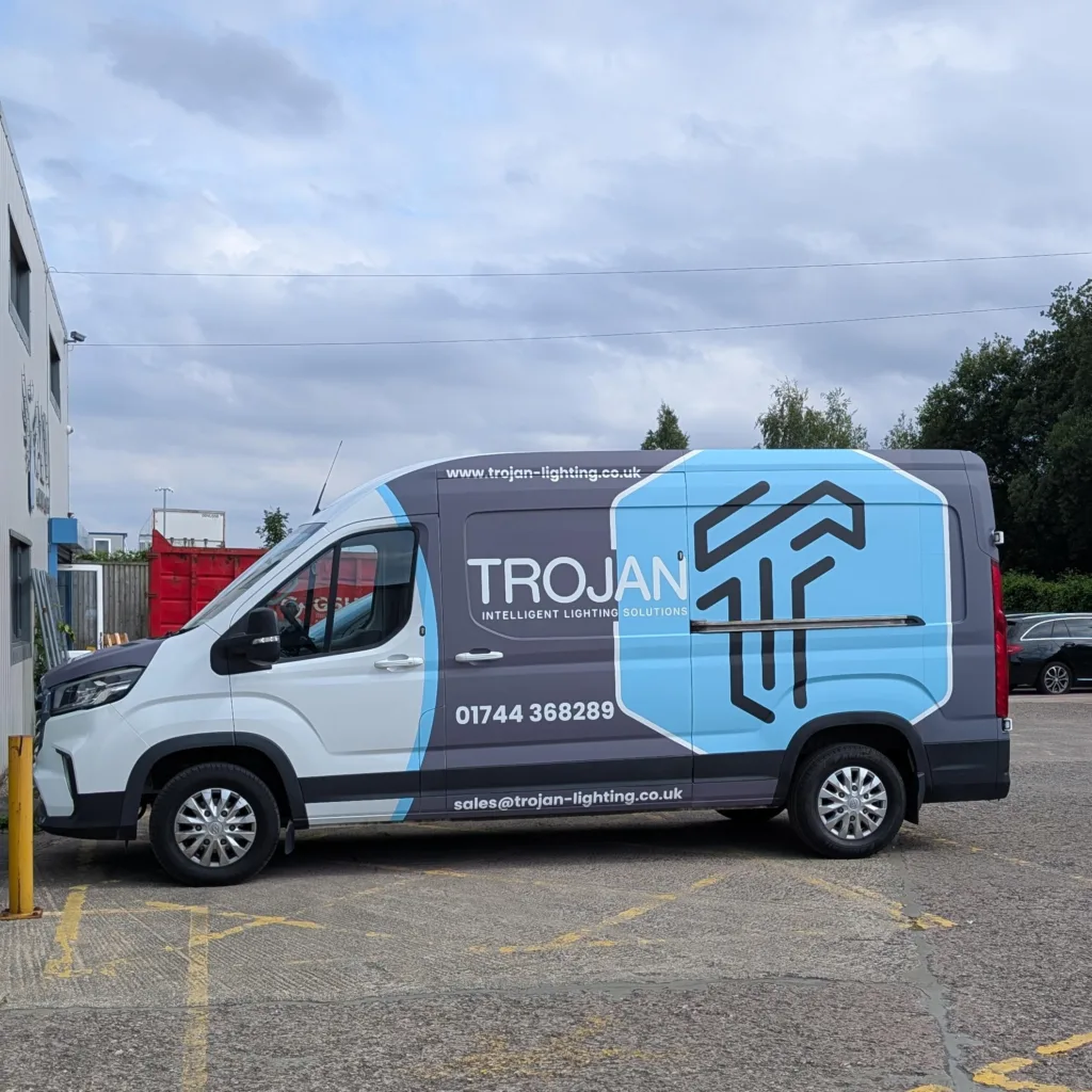 Trojan Lighting Solutions van