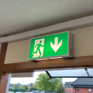 hazel emergency exit light
