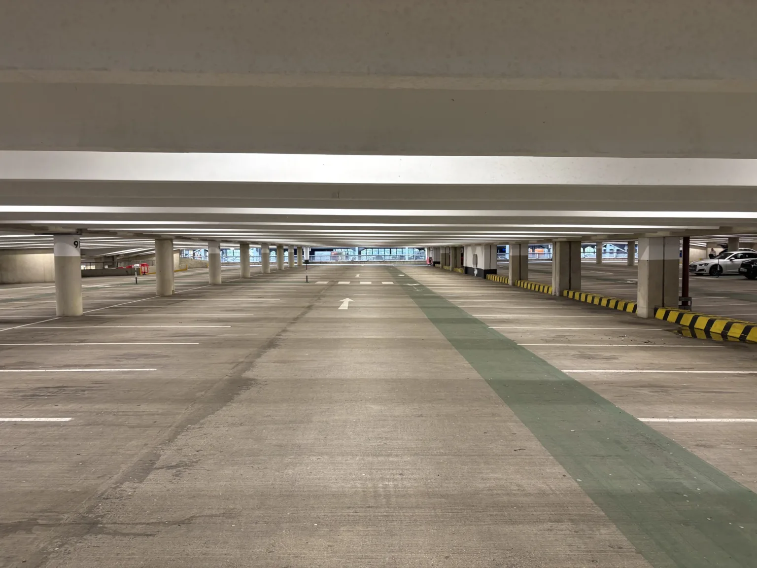 Carpark lighting at Westquay by Trojan Lighting Solutions