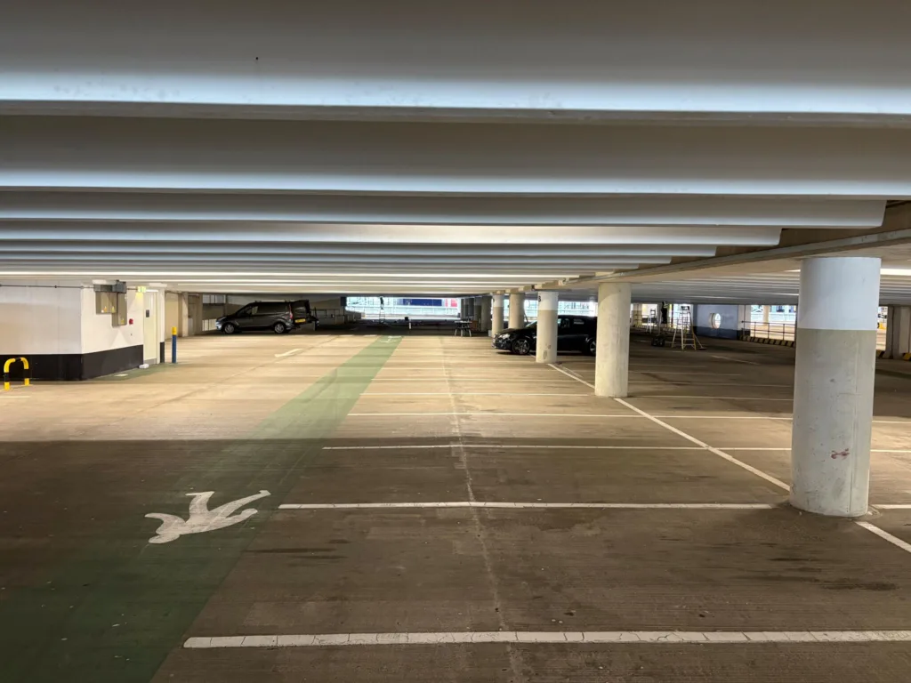 Car park lighting by Trojan Lighting Solutions