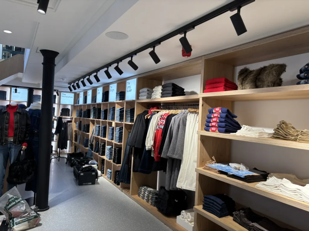 Gap covent garden new store track lighting