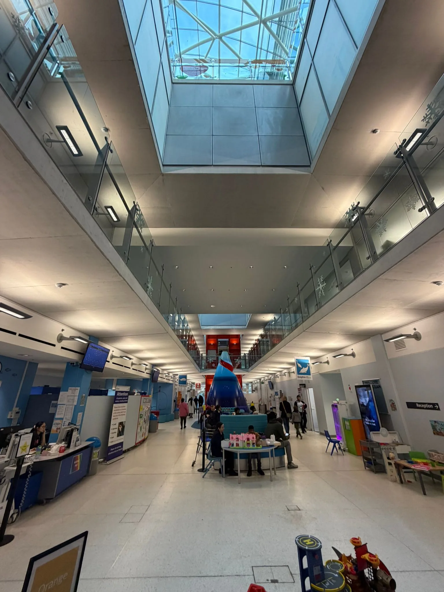 Evelina Children's hospital lighting upgrade