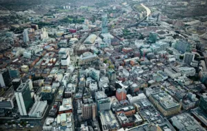 City skyline of Manchester