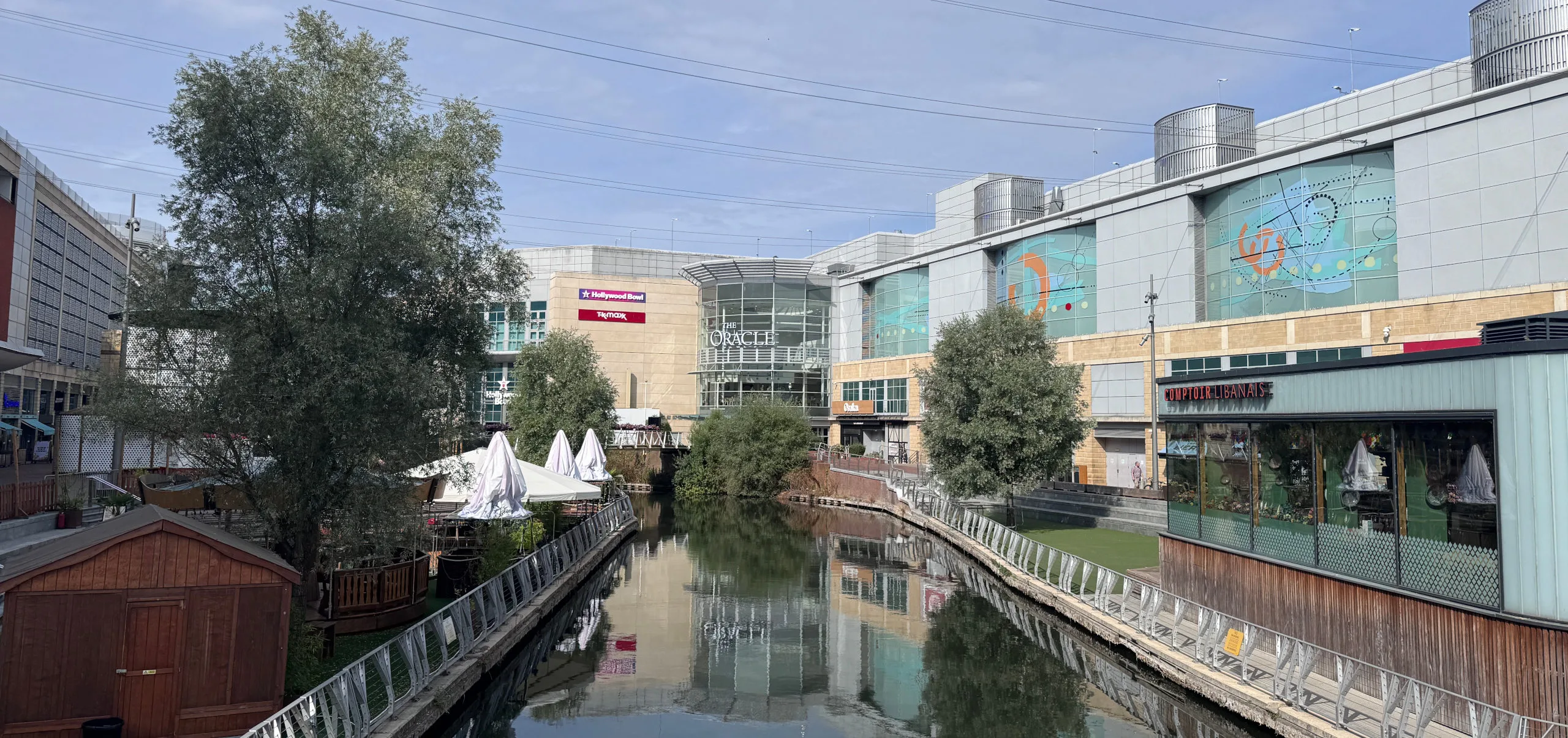 the oracle shopping centre