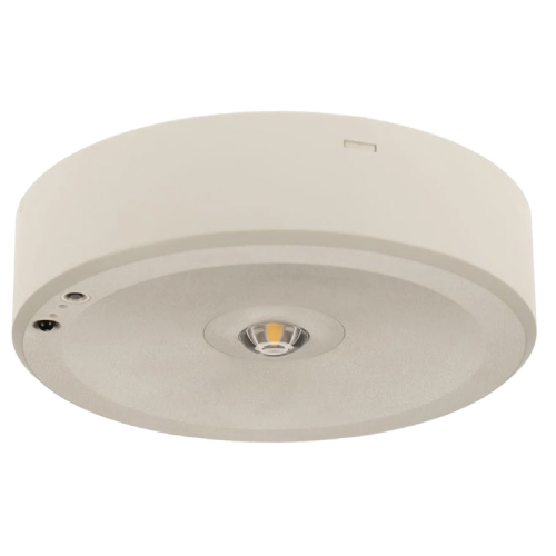 aries emergency downlight white